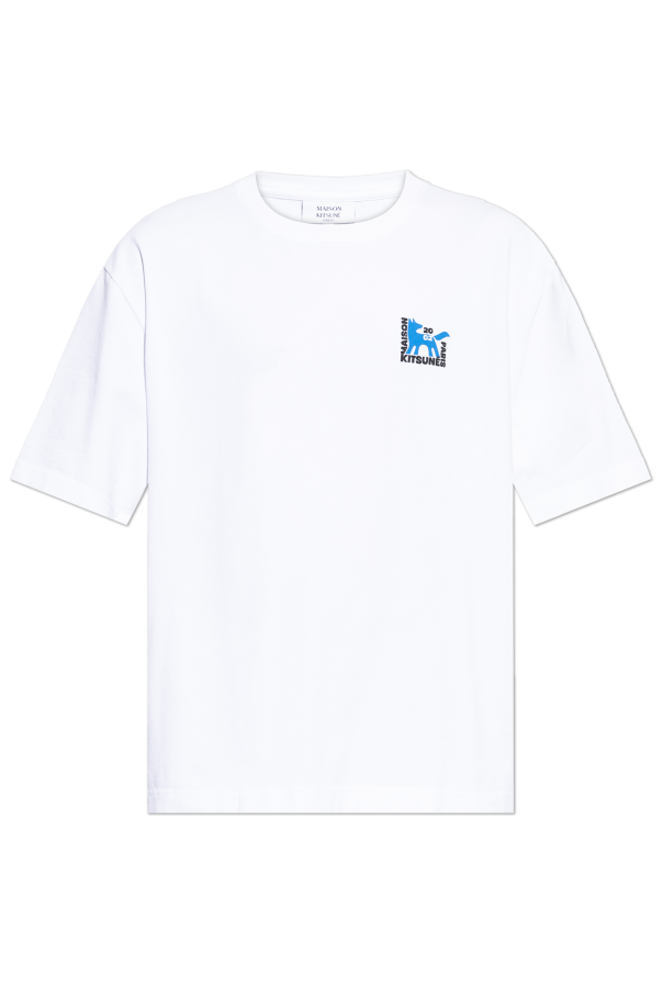 T-shirt with print od Maison Kitsuné
