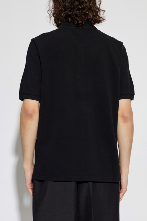 Maison Kitsuné Polo with logo patch