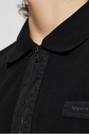 Maison Kitsuné Polo with logo patch