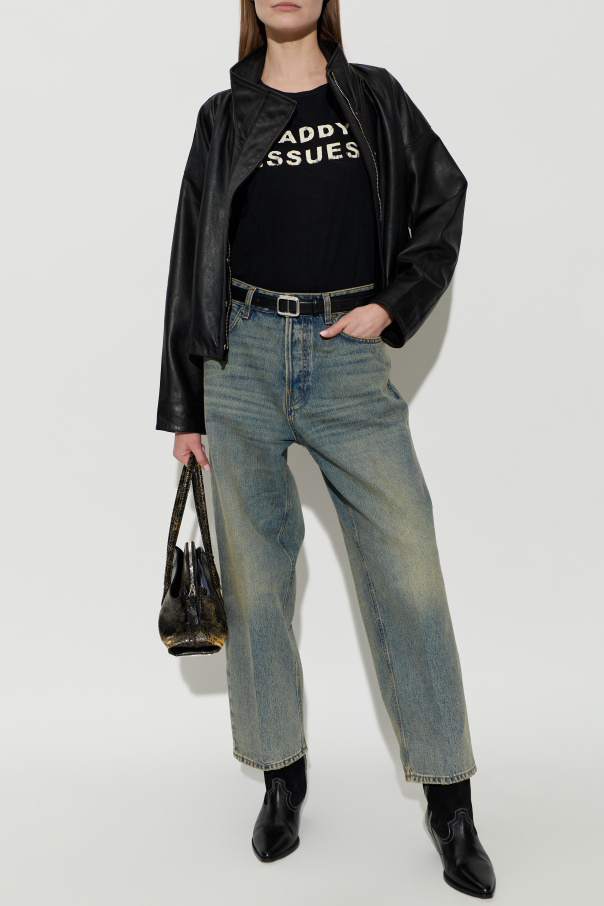 R13 T-shirt with print