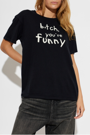 R13 T-shirt with print