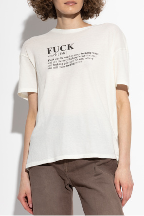 R13 Camiseta con estampado