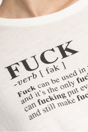 R13 Camiseta con estampado