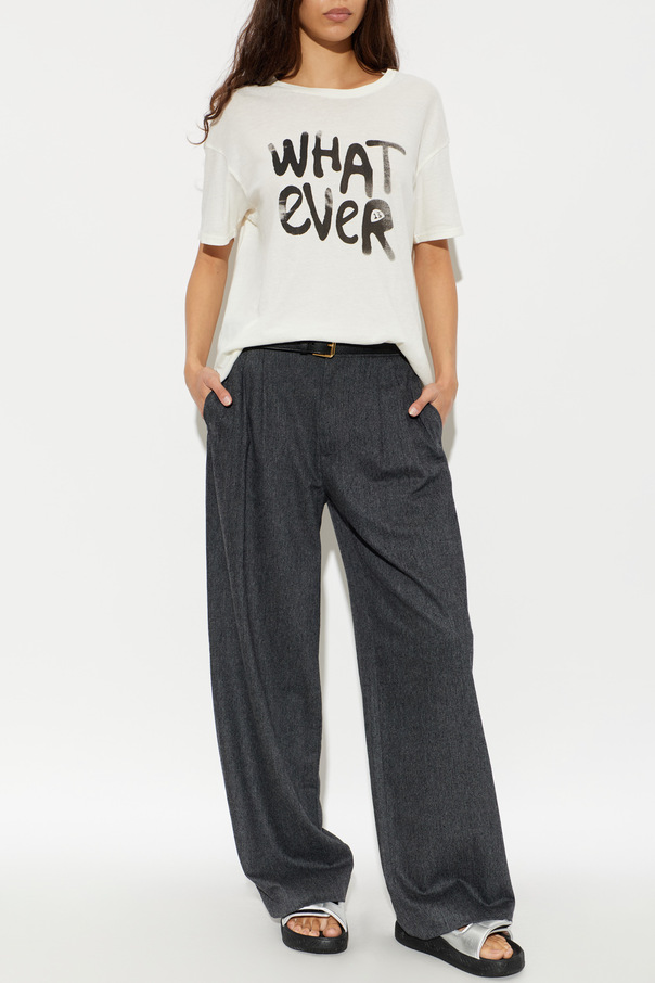 R13 T-shirt with print