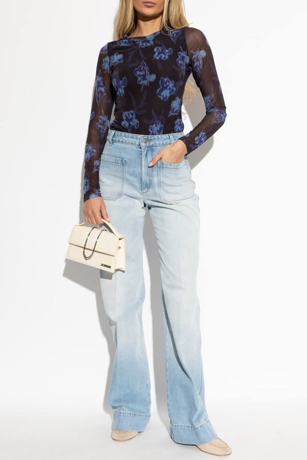 Rag & Bone  Top con motivo floral