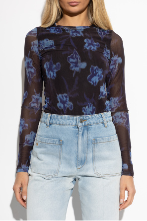 Rag & Bone  Top con motivo floral