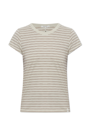 Camiseta con estampado de rayas