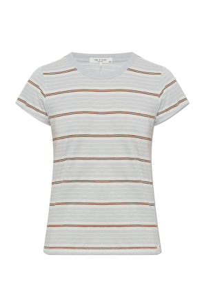 Camiseta con estampado de rayas