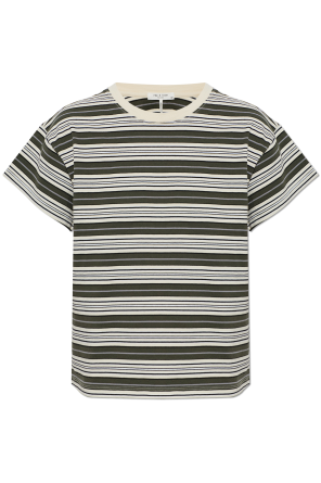 Camiseta con estampado de rayas
