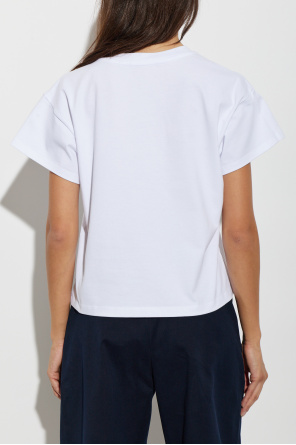 Rag & Bone T-Shirt mit Ajour-Abschluss