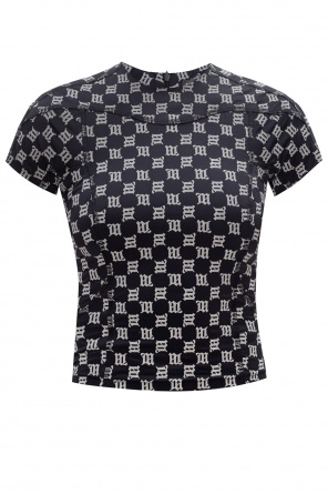 'reflective monogram' short-sleeved top od MISBHV