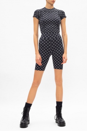 'reflective monogram' short-sleeved top od MISBHV