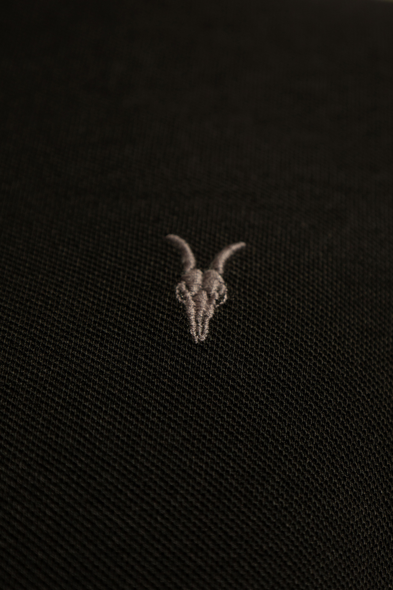 AllSaints Logo-embroidered polo