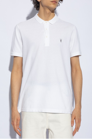 AllSaints Polo z wyszytym logo