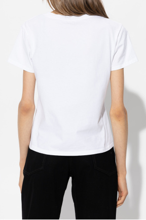 AllSaints T-shirt z Beyaz ‘Revo’