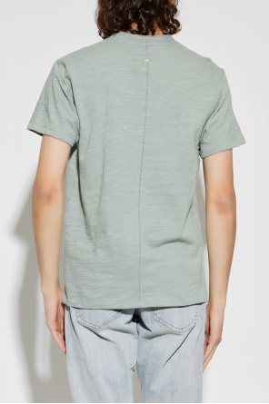 Rag & Bone T-shirt with a buttoned neckline