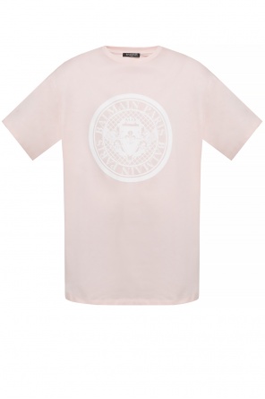 Logo t-shirt od Balmain