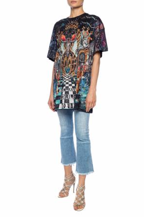 Printed oversize t-shirt od Balmain