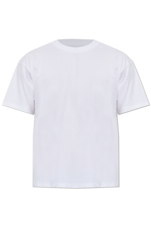 Cotton t-shirt with a crew neckline