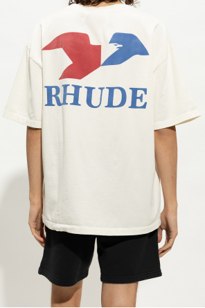 Rhude Polo Ralph Lauren Bear Embroidery Cord Shirt