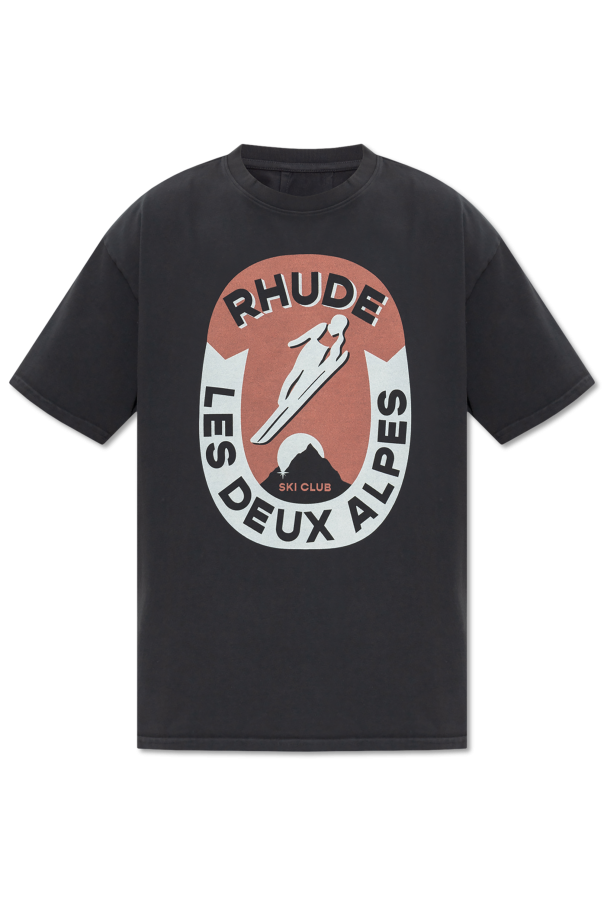 Rhude Bawełniany t-shirt