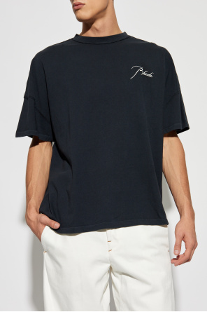 Rhude T-shirt with embroidered logo