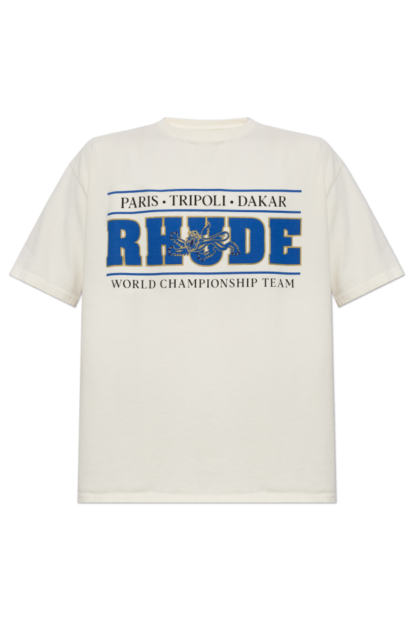 T-shirt with logo od Rhude