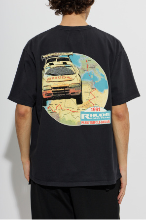Rhude T-shirt com estampado