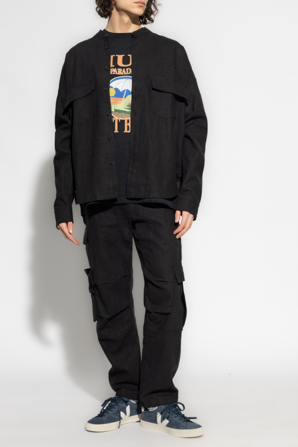 Rhude Bloom patch-embellished T-shirt