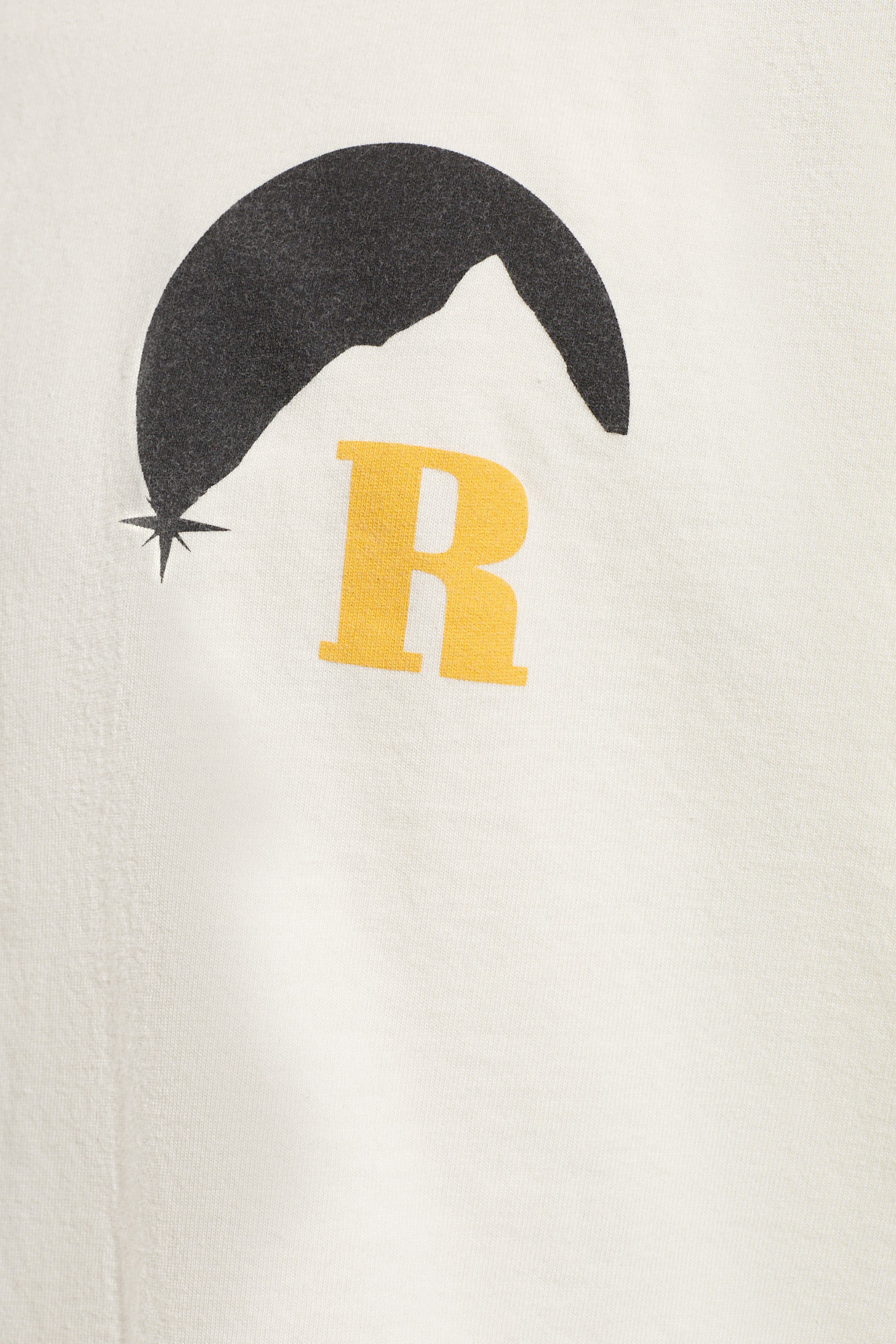 Rhude T-shirt through with logo