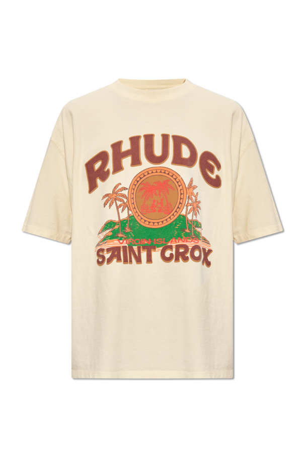 T-shirt with logo od Rhude
