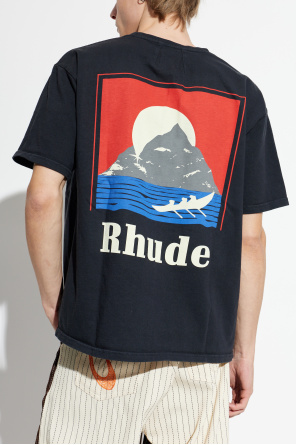 Rhude Camiseta con estampado