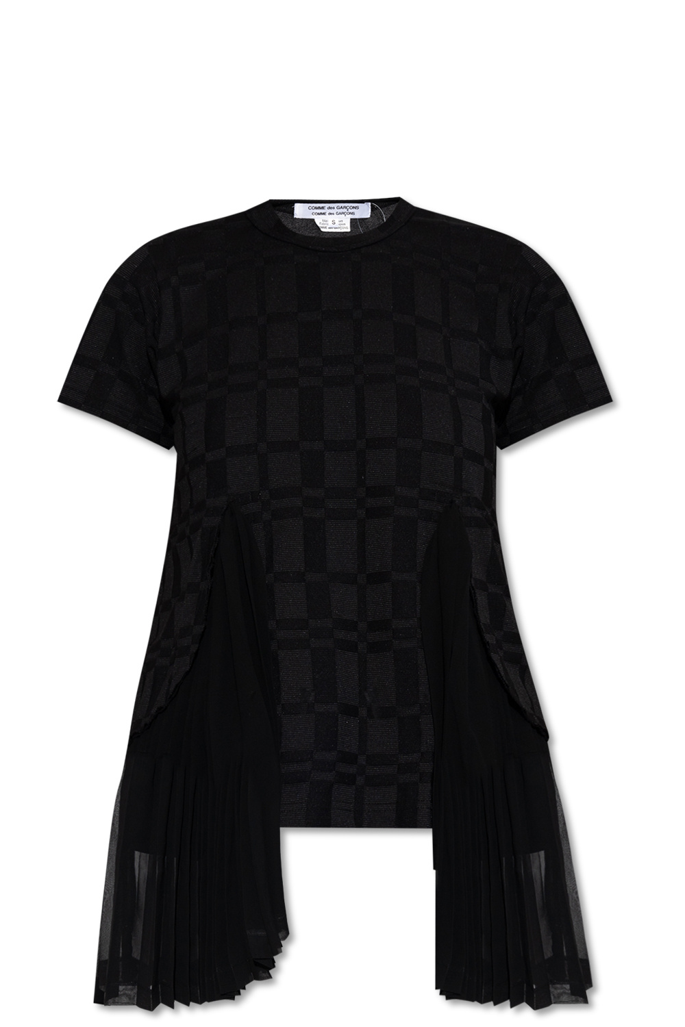 CDG by Comme des Garçons Pleated top