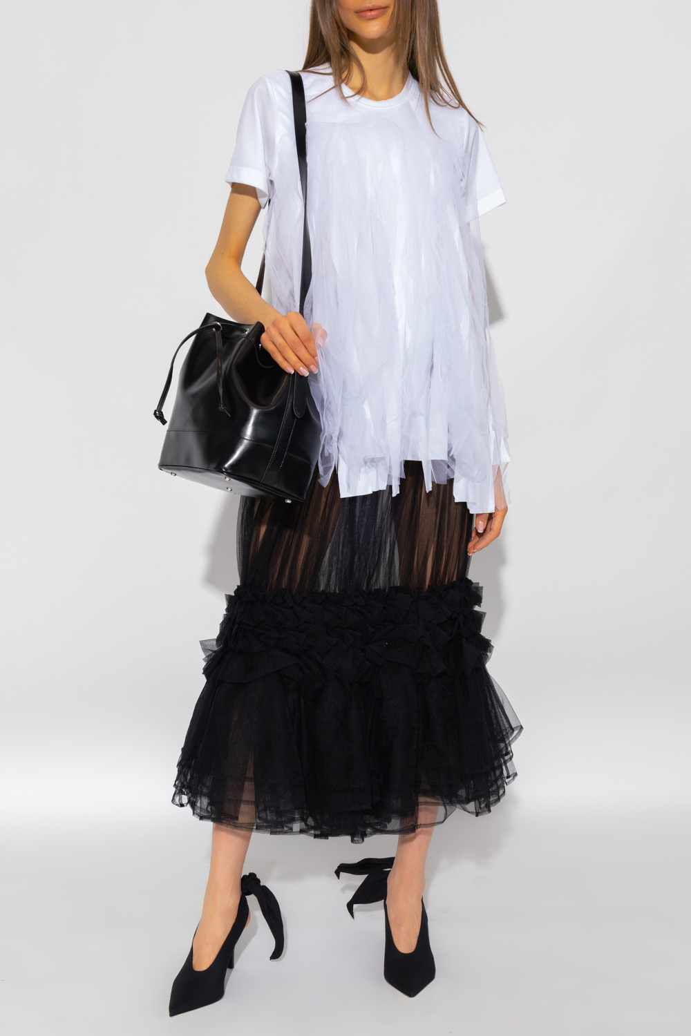 CDG by Comme des Garcons Fringed top