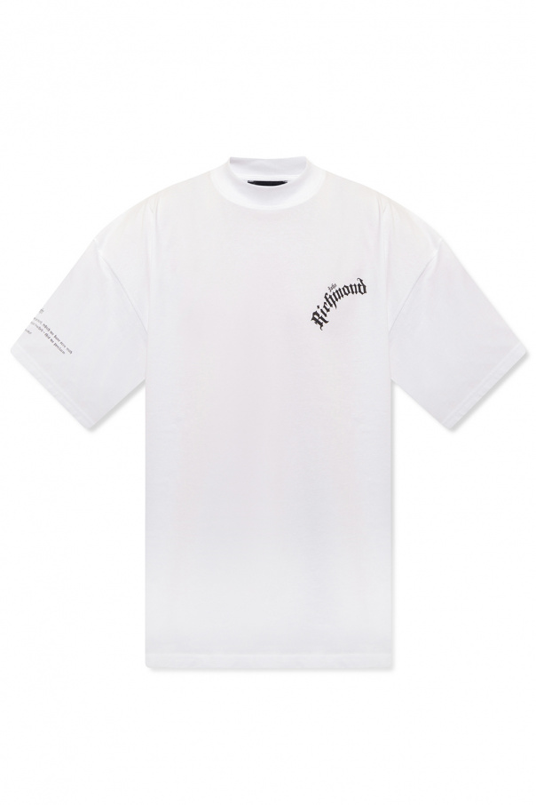 John Richmond T-shirt z logo