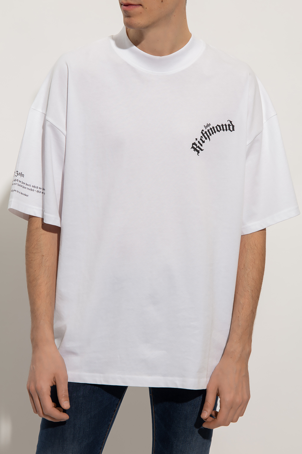 John Richmond T-shirt with logo