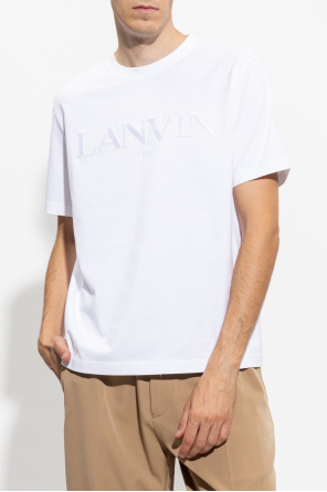 Lanvin Pull&Bear Beige T-shirt med print bagpå