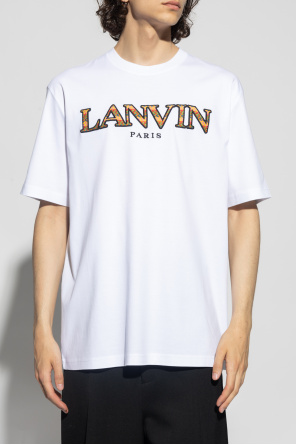 Lanvin PS Paul Smith zebra logo shirt in white