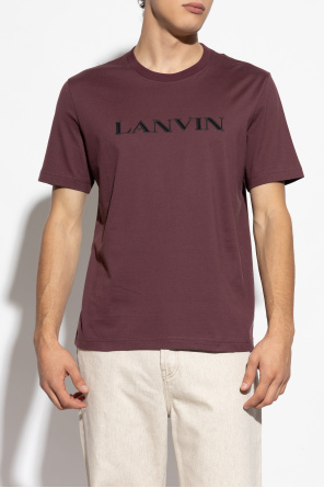 Lanvin T-shirt with embroidered logo