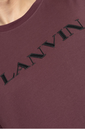 Lanvin T-shirt with embroidered logo