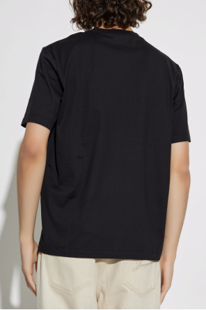 Lanvin T-shirt with a logo in a special texture