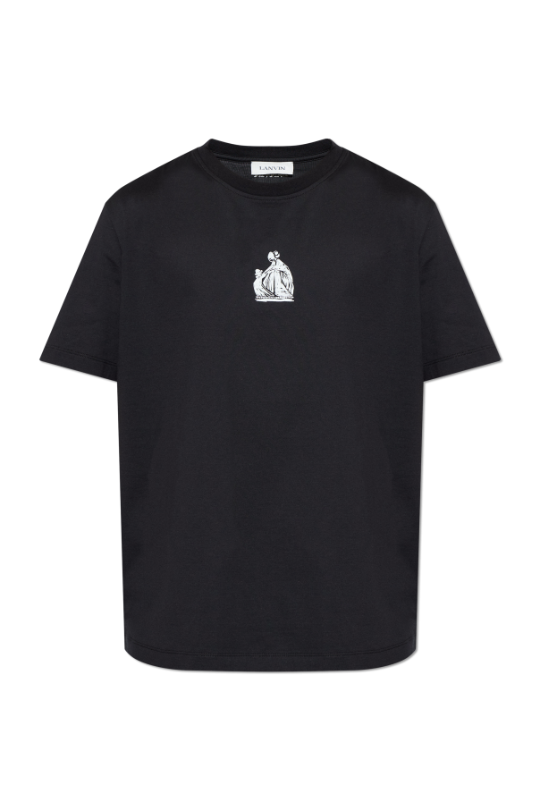 T-shirt with print od Lanvin