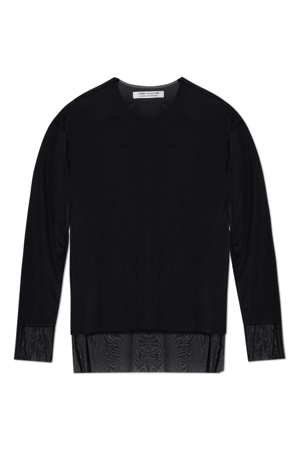 CDG by Comme des Garçons Top with decorative trim