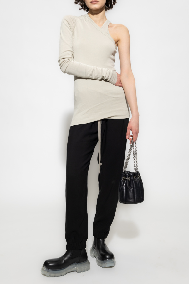 Rick Owens One-shoulder top