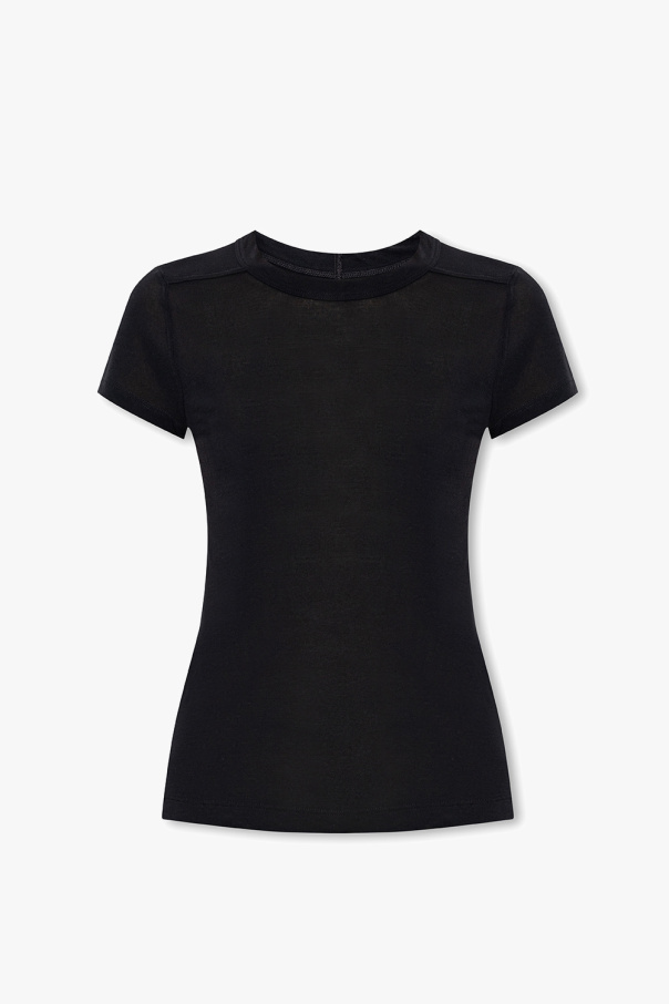 Rick Owens T-shirt couture with distinctive seam