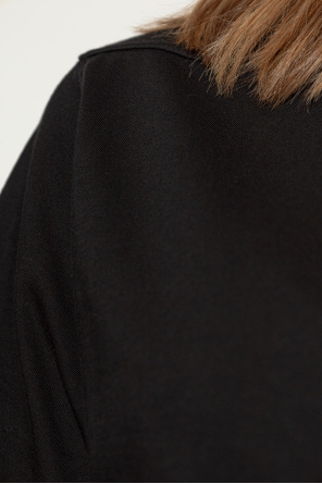 Rick Owens Bawełniany t-shirt z okrągłym dekoltem