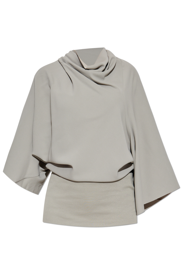 Top with decorative neckline od Rick Owens