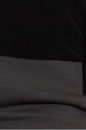 Rick Owens Velvet top with decorative neckline