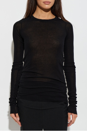 Rick Owens T-shirt z długimi rękawami