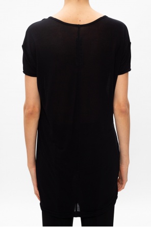 Rick Owens T-shirt with gathers